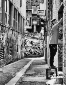 BOMBG　スプレーアート　ウォールアート